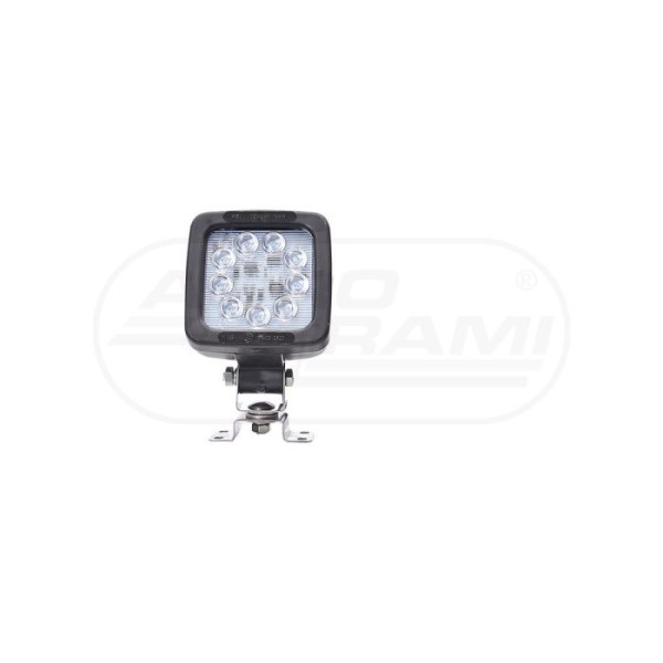 Lampa robocza, jednofunkcyjna, 12V-24V + przewody 250cm YLYS 2x0,75mm2, diody