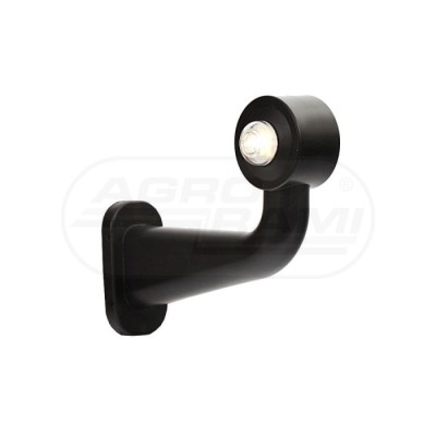 Lampa zespolona obrysowa przednio-tylna lewa, 12V-24V + przewody 18cm LgY-S 0,75mm2, diody