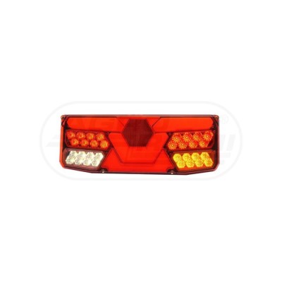 Lampa zespolona tylna prawa, 24V + przewody 200cm YLY-S 6x0,75mm2, diody