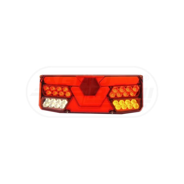Lampa zespolona tylna prawa, 24V + przewody 200cm YLY-S 6x0,75mm2, diody