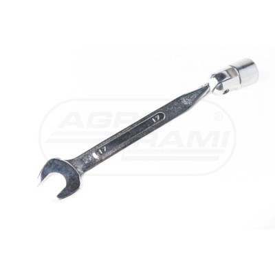 Klucz płasko-przegubowe 17 mm