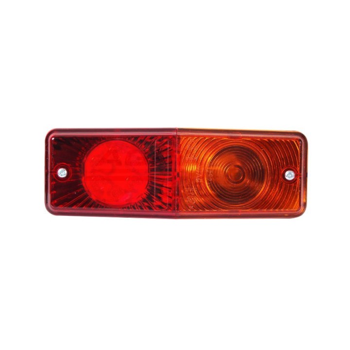 Lampa zespolona tylna, 12V-24V + przewody 200cm YLY-S 4x0,75mm2, diody 488, W072UDŻ WAŚ