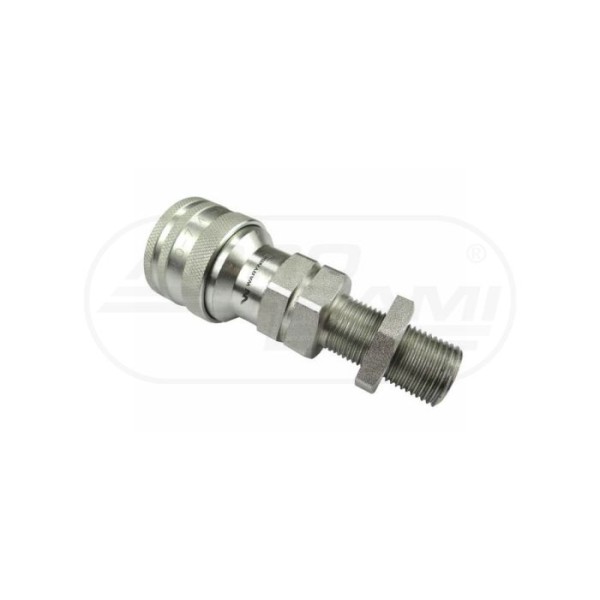 Szybkozłącze hydrauliczne gniazdo long M18x1,5 gwint zewnętrzny EURO