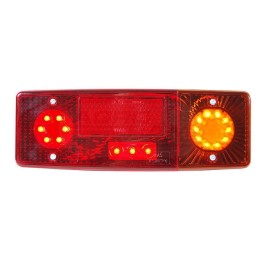 Lampa zespolona tylna prawa, 12V-24V + przewody YLY-S 4x0,75mm2, diody 484, WE551DP WAŚ