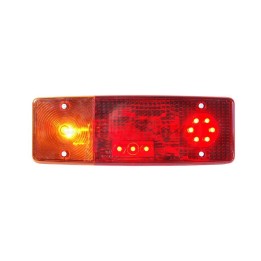 Lampa zespolona tylna lewa, 12V-24V + przewody 200cm YLY-S 4x0,75mm2, diody 481, WE549DŻL WAŚ