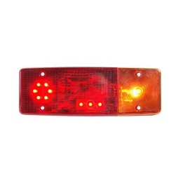 Lampa zespolona tylna prawa, 12V-24V + przewody 200cm YLY-S 4x0,75mm2, diody 482, WE549DŻP WAŚ
