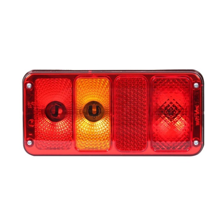 Lampa zespolona tylna z urządzeniem odblaskowym, 12V-24V 193, W29.1 WAŚ