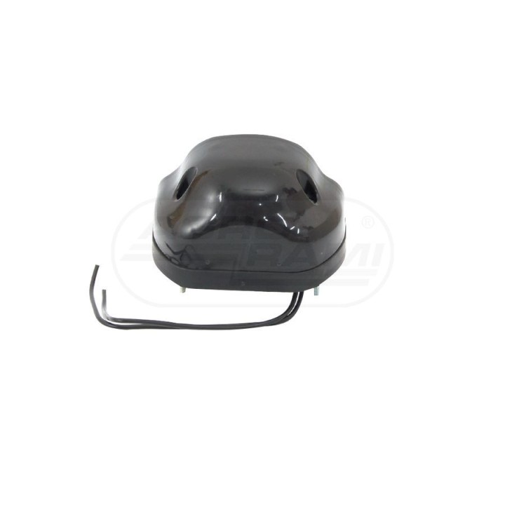 Lampa oświetlenia tablicy rejestracyjnej, jednofunkcyjna, 12V-24V + przewody 17cm LgY-S 0,75mm2, diody 408, W72 WAŚ