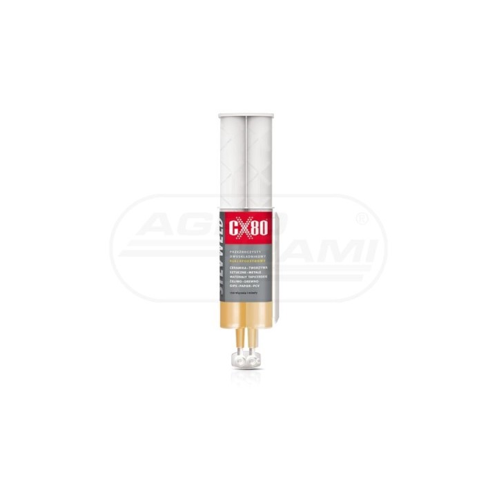 Klej dwuskładnikowy SILV WELD CX80 24 ml SILV WELD 28 ML.