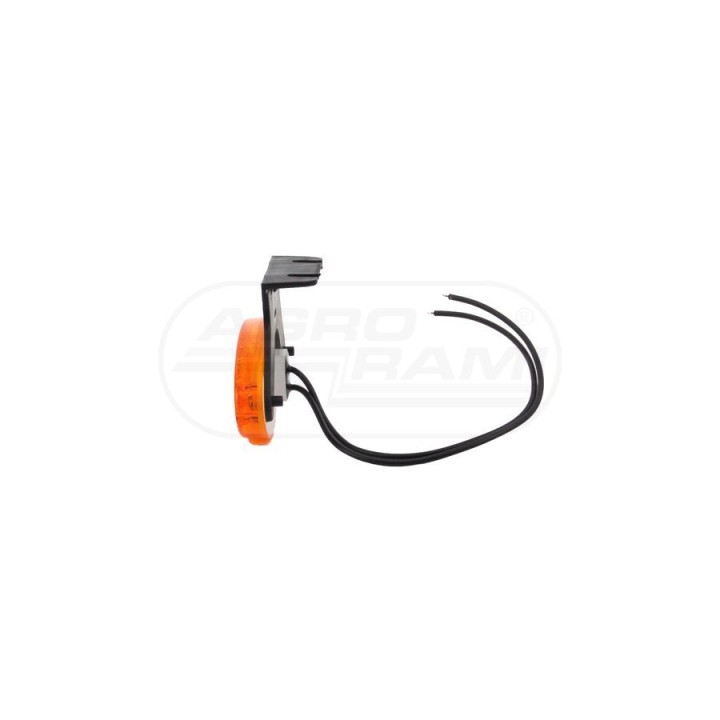 Lampa zespolona obrysowa boczna, 12V-24V + przewody 22cm LgY-S 0,75mm2, diody 305Z, W64WAŚ