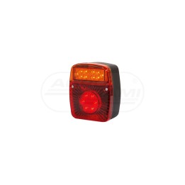 Lampa zespolona tylna, 12V-24V + przewody 200cm YLY-S 4x0,75mm2, diody 475, W18UD WAŚ