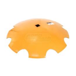 Talerz: 510x3,5mm, 1 otwór - 31mm STAL BOROWA 9988182 HOXSO