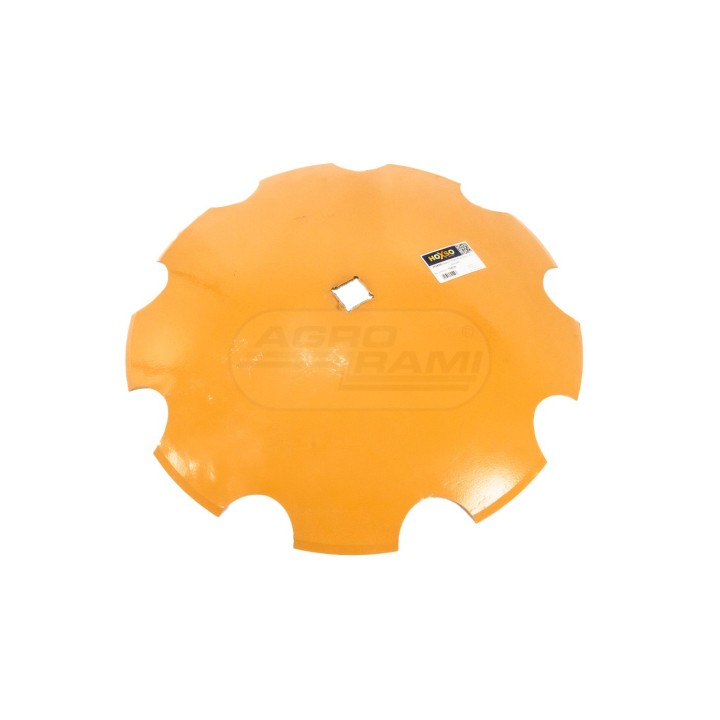 Talerz: 510x3,5mm, 1 otwór - 31mm STAL BOROWA 9988182 HOXSO