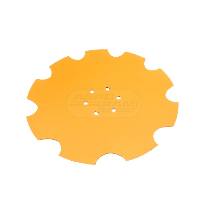 Talerz: 510x4mm, 6 otworów rozstaw 120mm STAL BOROWA 9988179 HOXSO