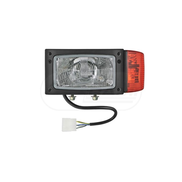 Reflektor przedni H-4 LEWY REPR1.24204 WESEM