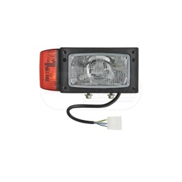 Reflektor przedni H-4 PRAWY REPR1.24205 WESEM