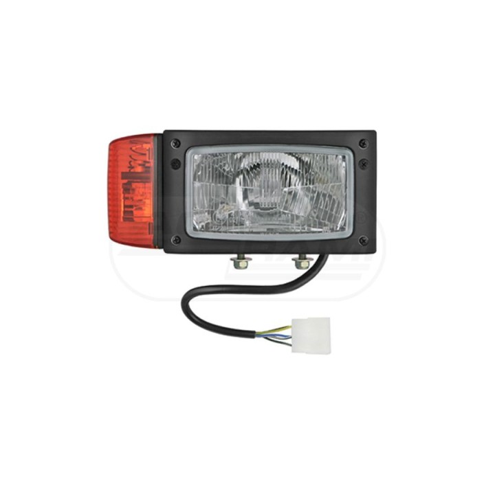 Reflektor przedni H-4 PRAWY REPR1.24205 WESEM