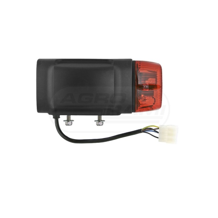 Reflektor przedni H-4 PRAWY REPR1.24205 WESEM