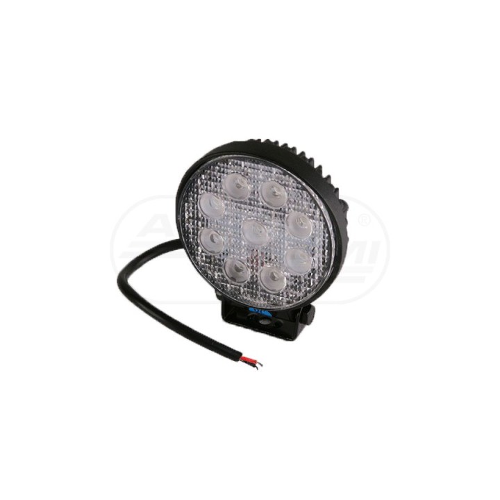 Lampa robocza LED 9LED okrągła LWW0002