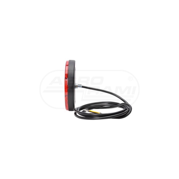 Lampa zespolona tylna, 12V-24V + przewody 200cm YLY-S 4x0,75mm2, diody 744, W95 WAŚ