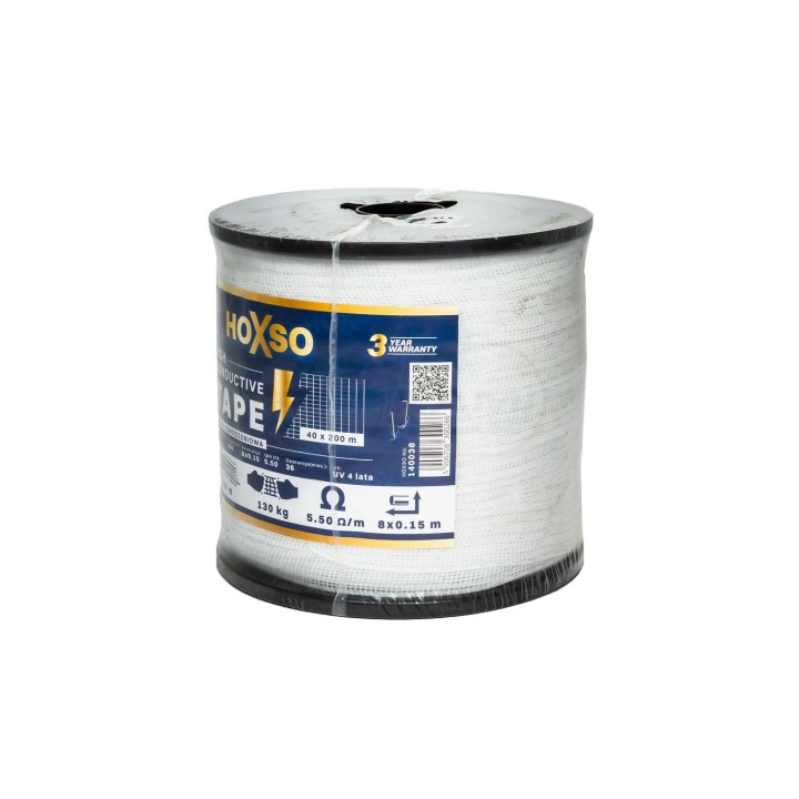 Taśma Ogrodzeniowa 40mm 200m 8x1,5 HOXSO Premium 9988134