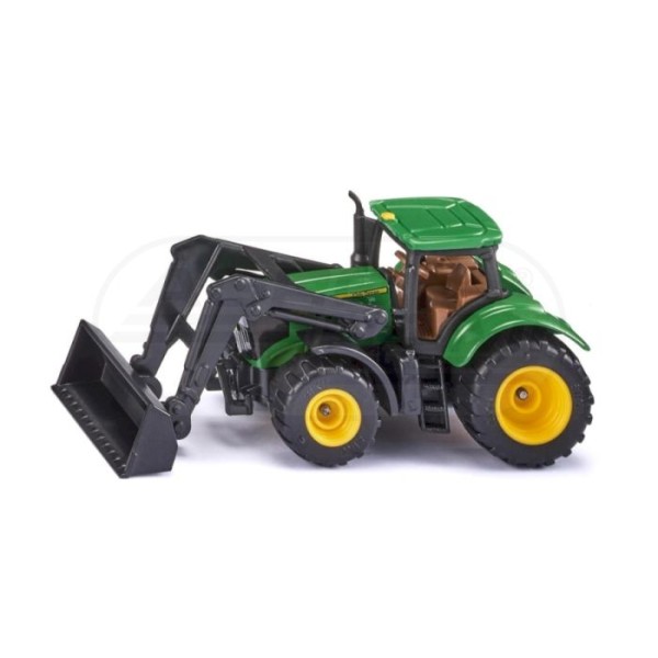 Traktor John Deere z przednią ładowarką