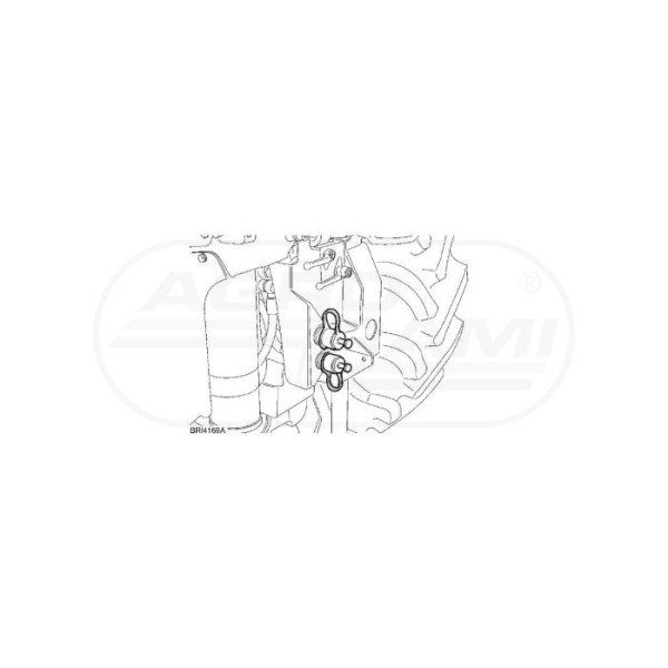 Zestaw DIA  para hydrauliki przód PUMA 170-230