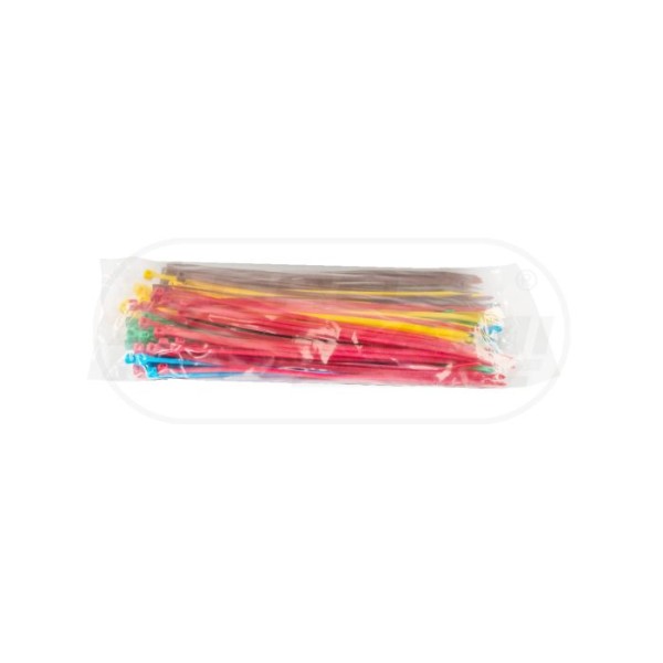 Opaska kablowa MIX 100szt