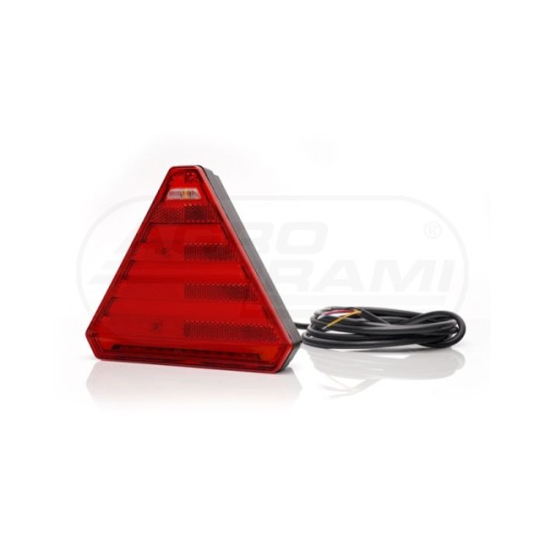 Lampa zespolona tylna  W245DD 12V24V LED  bez oświetlenia tablicy rejestracyjnej Lewa