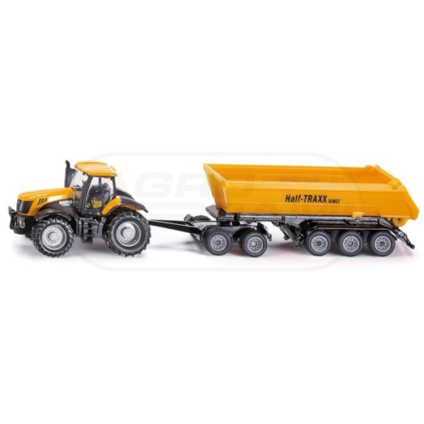 Traktor z wózkiem i wywrotką Siku S1858