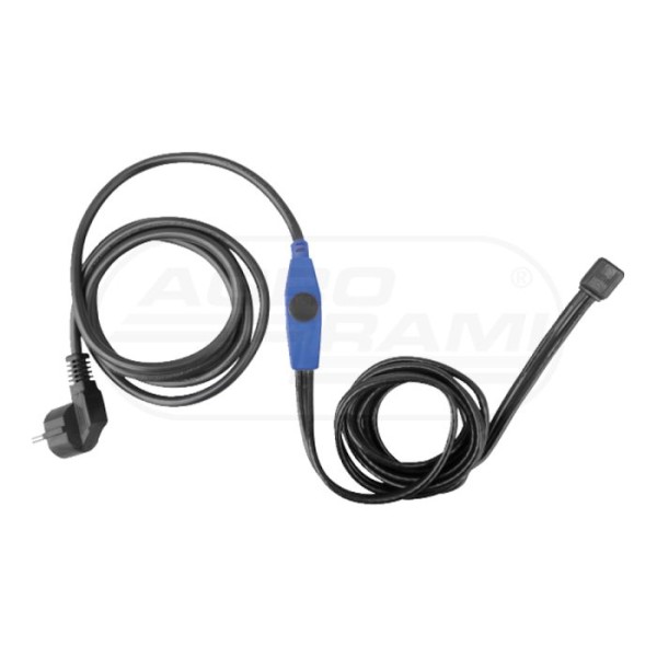Kabel grzejny kompletny 230V 8m z termostatem 117W Rolos 34257