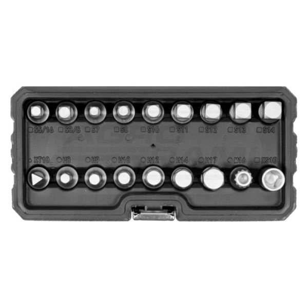 Komplet kluczy do korków oleju 18-elementowy YATO YT-05991