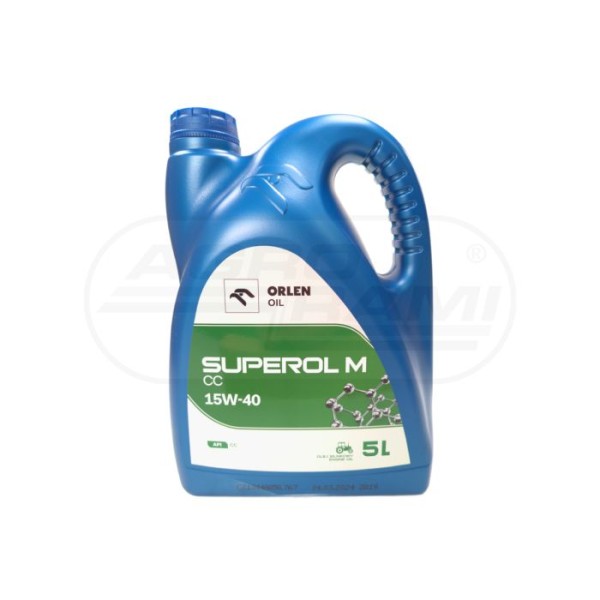 Olej SUPEROL M CC 15W-40 ORLEN OIL 5 L