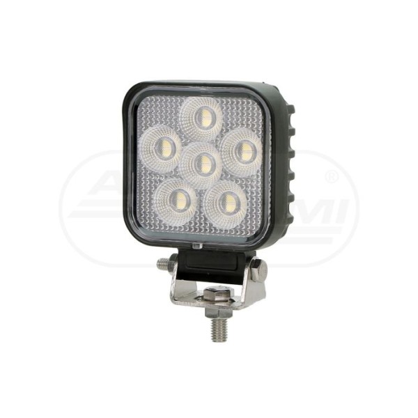 Lampa robocza OSRAM z 24LED, 24W, kwadratowa, rozproszona