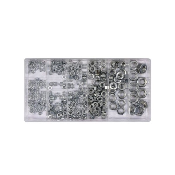 Nakrętki  metryczne mix 300 szt