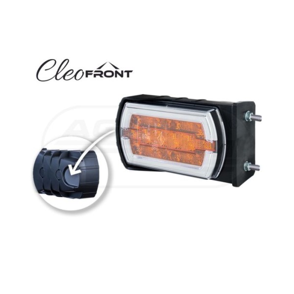Lampa zespolona przednia diodowa CLEOfront z bocznym mocowaniem