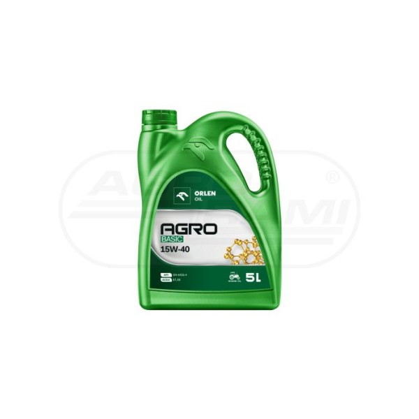 Olej AGRO BASIC 15W40 ORLEN OIL 5 L