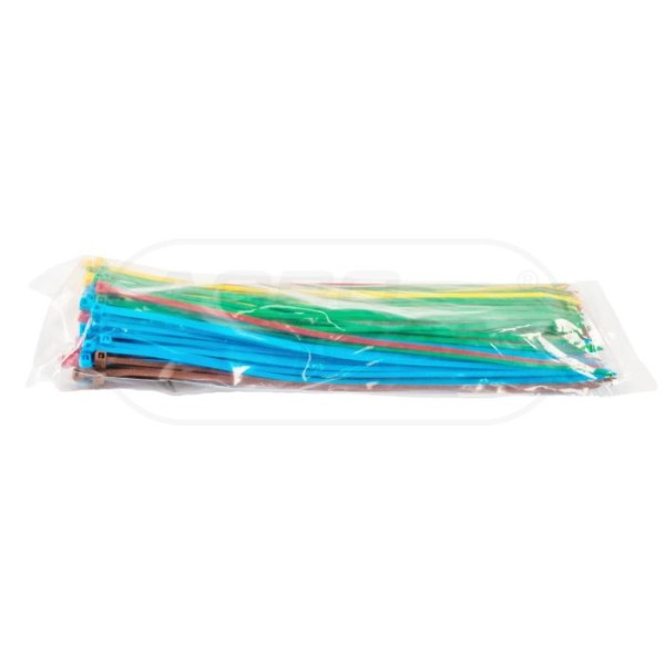 Opaska kablowa MIX 100szt