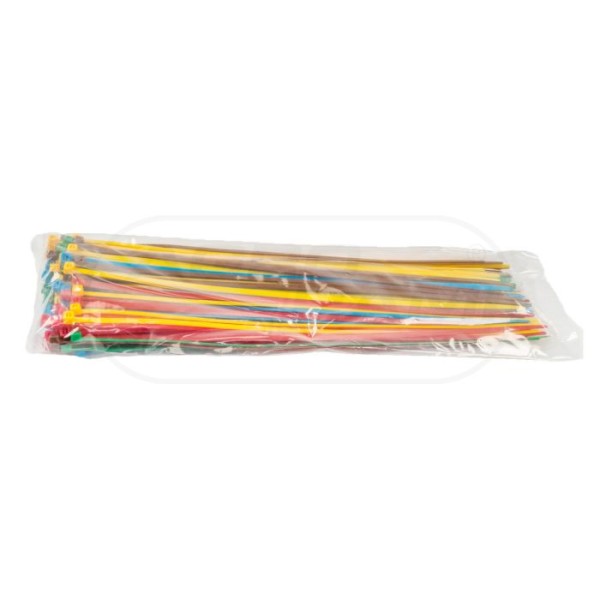 Opaska kablowa MIX 100 szt