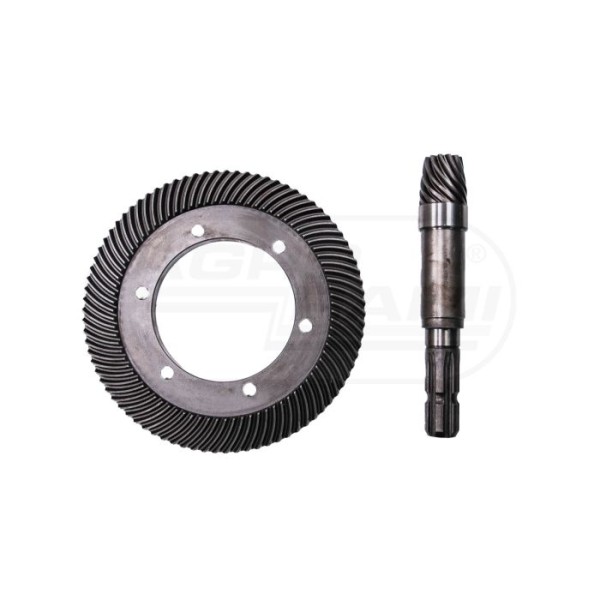 Koło talerzowe z wałkiem 12Lx83P 2F  FELA ( zęby łukowe ) - strona prawa