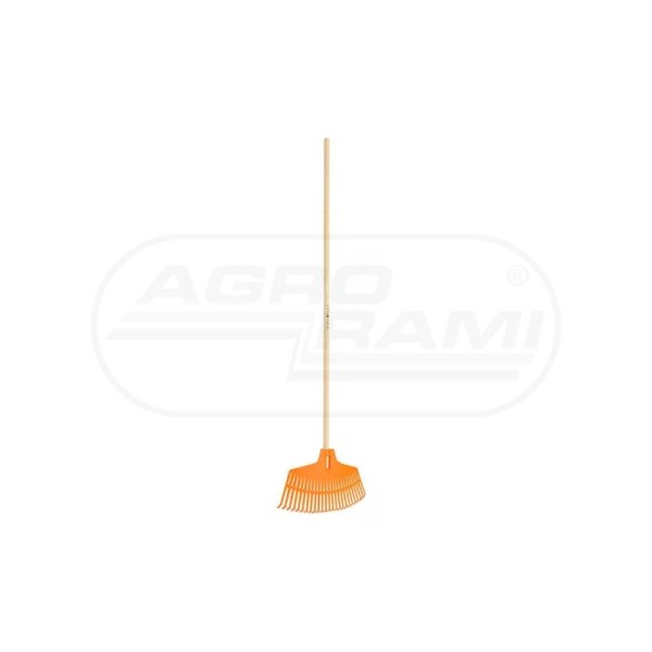 Grabie do liści plastikowe 1440mm trzonek sosnowy P-130