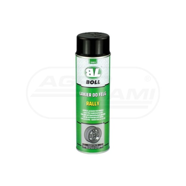 Lakier do felg czarny połysk spray 500ml BOLL 0010134