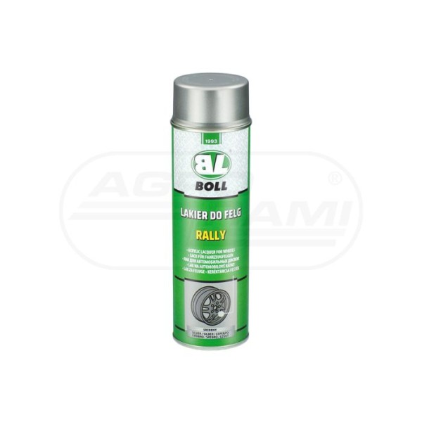 Lakier do felg srebrny spray 500ml BOLL 001013