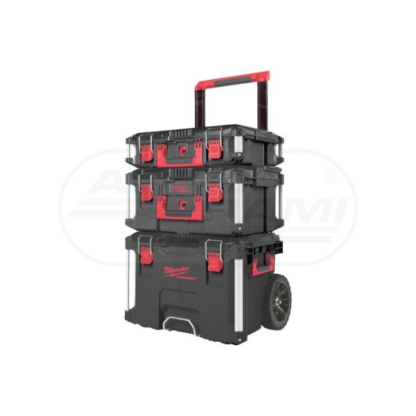 Zestaw skrzynek narzędziowych - system modułowy Packout 123 Milwaukee 4932464244