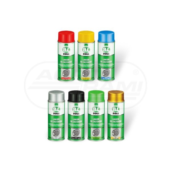 Lakier do zacisków spray 400ml czerwony BOLL 001111