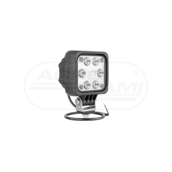 Lampa robocza LEDF 100x100-6 3000lm 1224V (Cz+)+przew.0.5m,