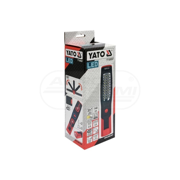 Lampa warsztatowa 30+7 LED 100 lm YATO YT085051
