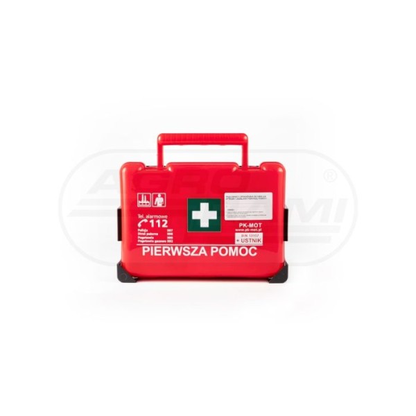 Apteczka pierwszej pomocy przenośna BD z wieszakiem DIN13157
