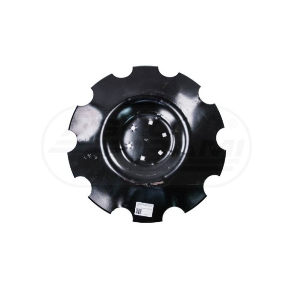 Talerz uzębiony 510x4, 6-otw. fi13, fi piasty 122mm, Z10 w wpustem pod piastę