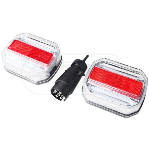 Lampa tylna LED bezprzewodowa 12-24V PARA